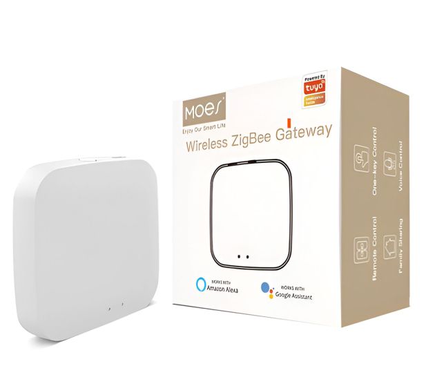 MOES Bramka HUB ZigBee 3.0 Ethernet RJ45 LAN TUYA - 1323821 - zdjęcie 2